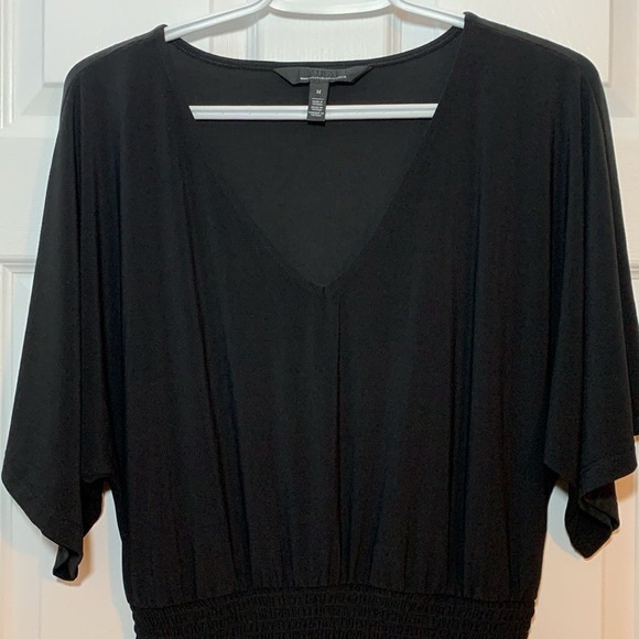White House Black Market V Neck Short Sleeve
Mini Dress Black Womens Size Medium - Picture 3 of 9